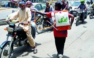 Высокие температуры в регионе Синдх Пакистана