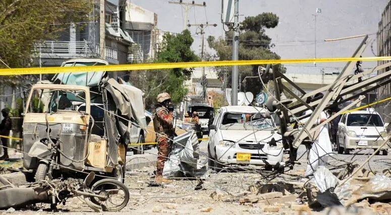 Armed men attack paramilitary forces' headquarters in Peshawar, Pakistan