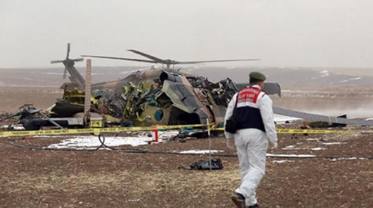 Крушение вертолета в Северном Вазиристане